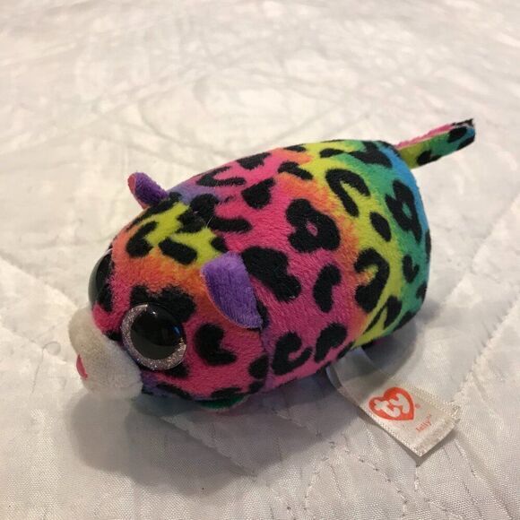 Ty Teeny Ty’s Jelly the Leopard Plush‎ - Picture 1 of 4